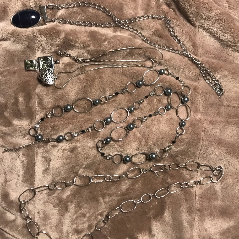 Various lia Sophia necklaces